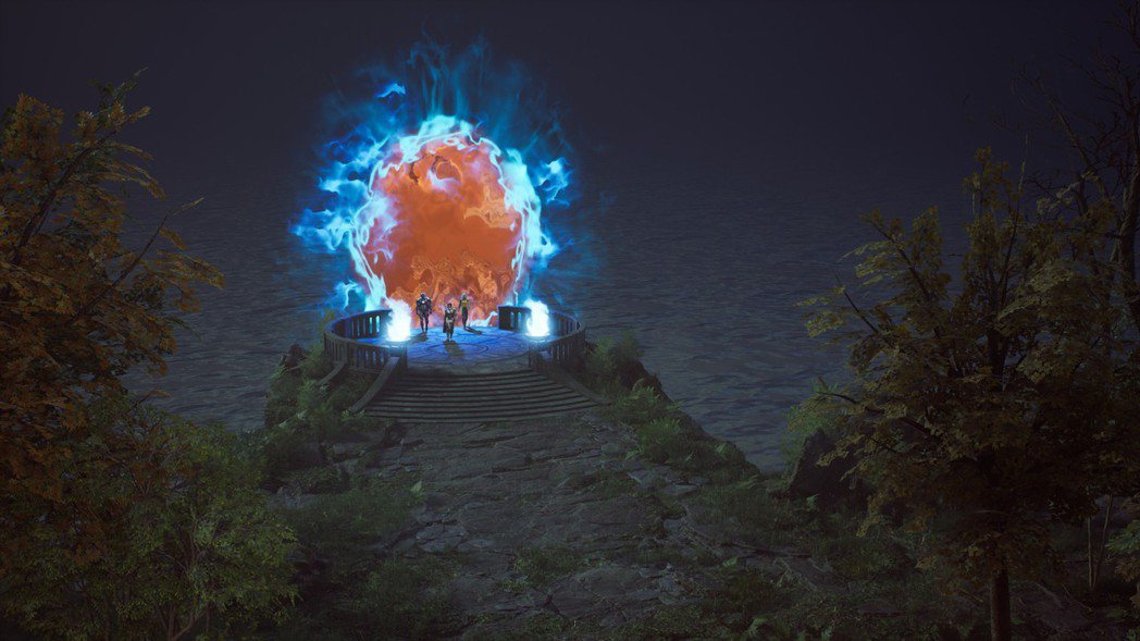 完成任務後會有 XCOM 的動畫，顯示英雄返回莊園。 圖／2K