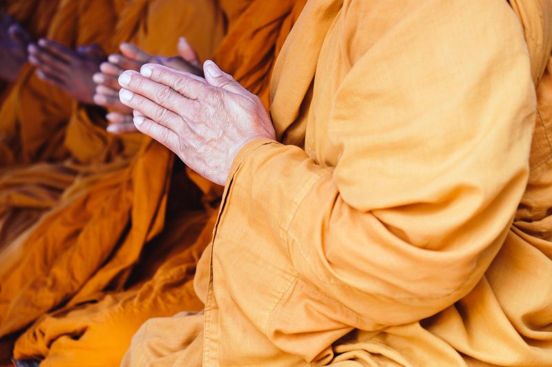 泰國僧侶染毒全數遭送往勒戒所。示意圖（ingimage）