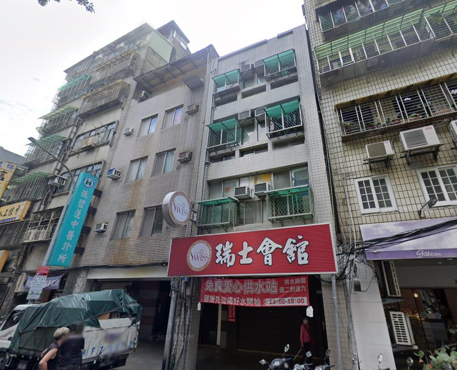萬華區內江街。取自Google map