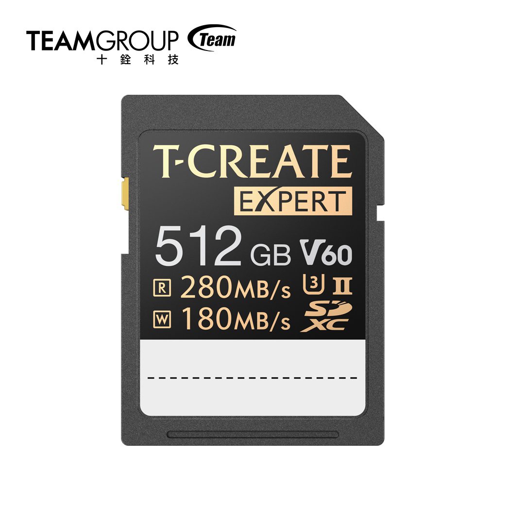 T-CREATE EXPERT SDXC UHS-II U3 V60記憶卡。照片...