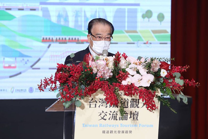 台灣鐵道觀光協會理事長鄭光遠。 台灣鐵道觀光協會/提供