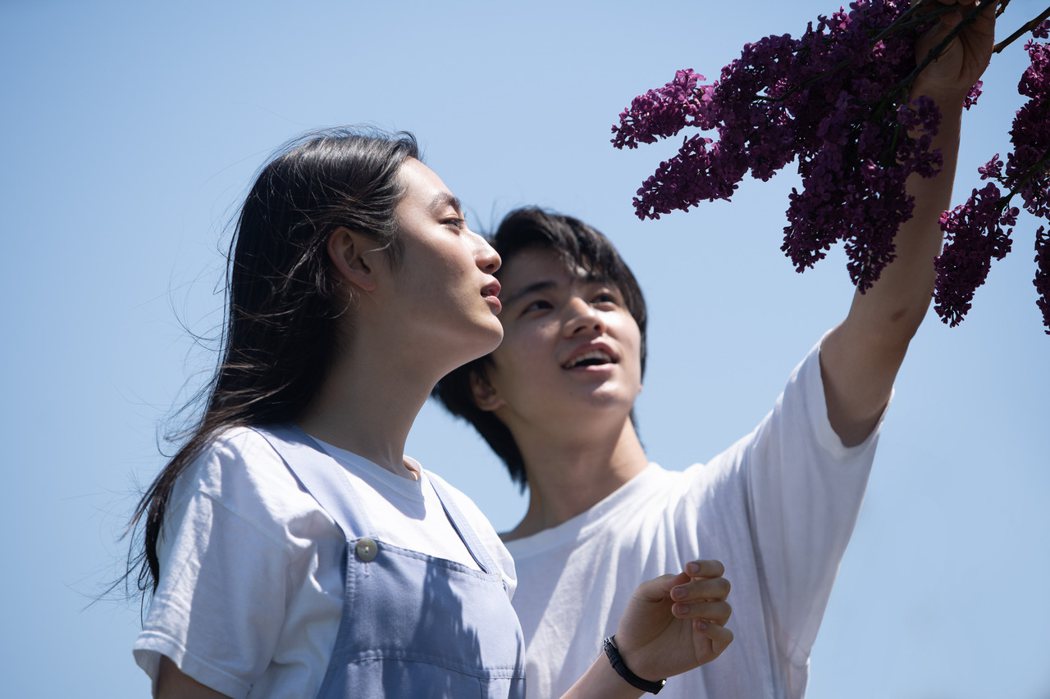「First Love初戀」以雙主線展開故事敘述，年輕演員八木莉可子(左)、木戶大聖分別飾演滿島光、佐藤健的年輕時期。圖／Netflix提供