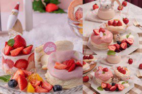 「福岡人氣第一舒芙蕾」草莓季系列搶吃！還有Café del SOL「芝芝草莓牛奶冰沙」必喝