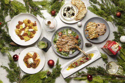 Domani聖誕餐桌「舌尖上的義大利之旅」將於12月19日至12月25日登場。 ...