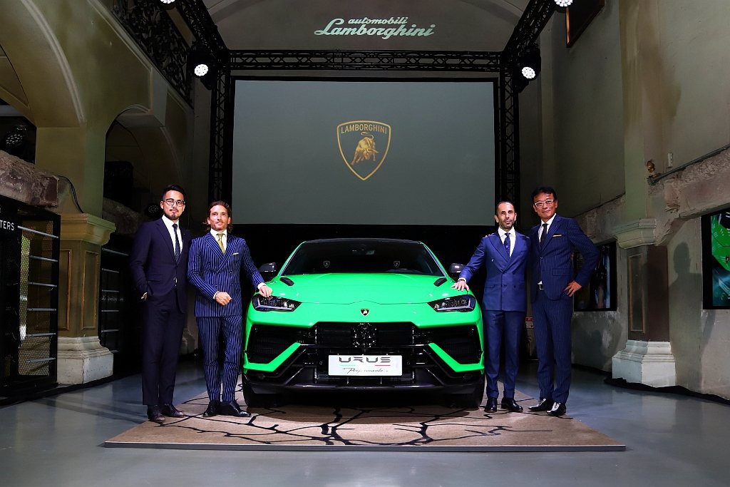 Lamborghini Urus Performante正式登臺發表。 記者張振群／攝影