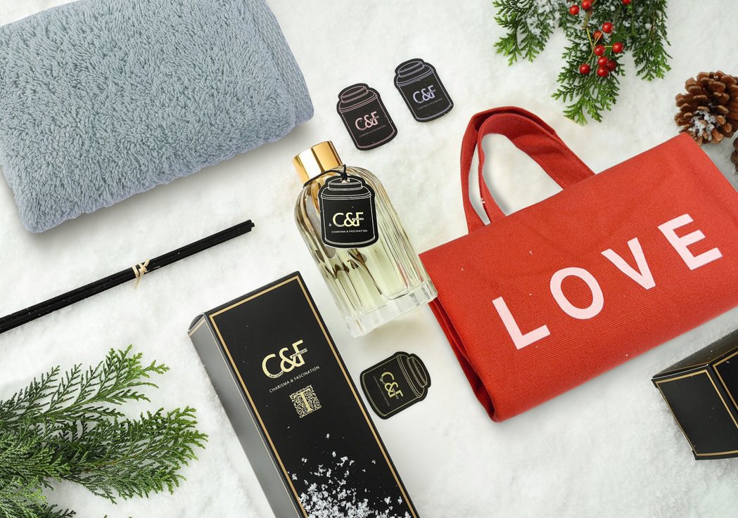 C&F香研所香氛是聖誕節和年末派對的交換禮物首選。C&F香研所/提供