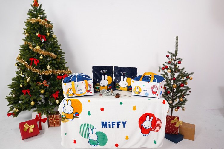 7-ELEVEN攜手MIFFY推出限量聖誕禮物福袋，全新開發托特包、年度計畫本、...