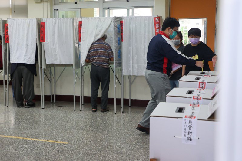 2022九合一選舉，市民投票示意圖。記者黃仲裕／攝影