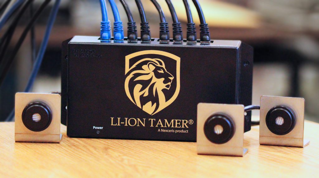 Li-ion-Control-Box-and-Sensors。 新進能源/提供