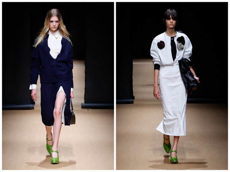 Prada今年9月時曾發表2023春夏時裝秀的51套時裝，在原始與感性間、精緻與...
