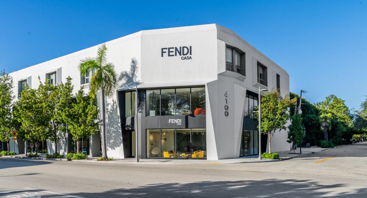FENDI Casa 在邁阿密開設首間美國旗艦店。圖／FENDI提供