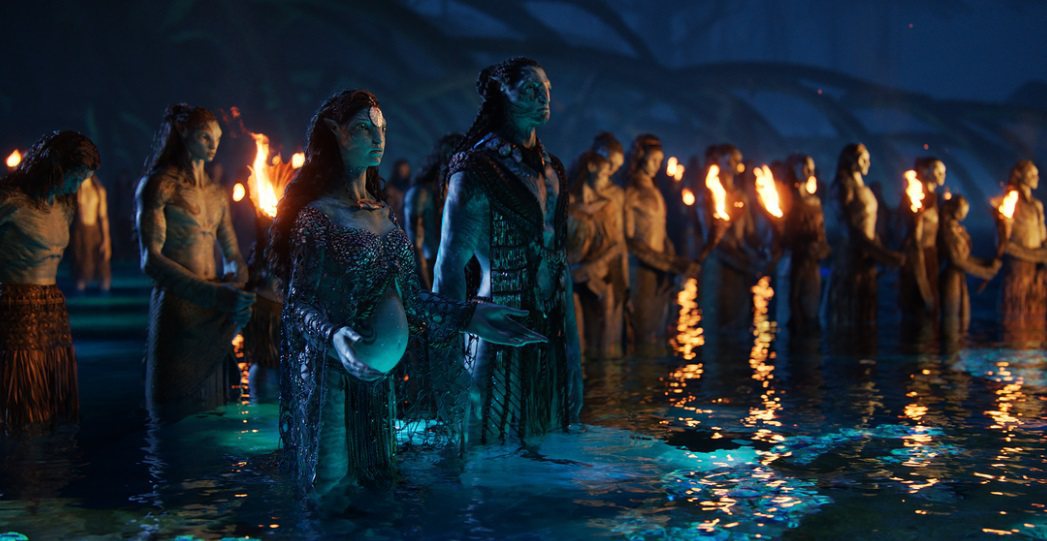 「阿凡達2：水之道」在倫敦首映會後爆出大好評，更被譽為「比第一集還要好看」。圖／迪士尼提供