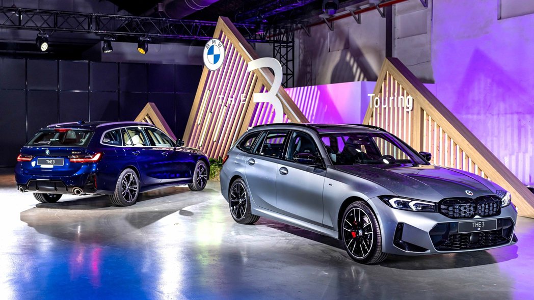 全新BMW 3系列運動房車以及全新3系列Touring旅行車將成雙上陣，以跑格化...