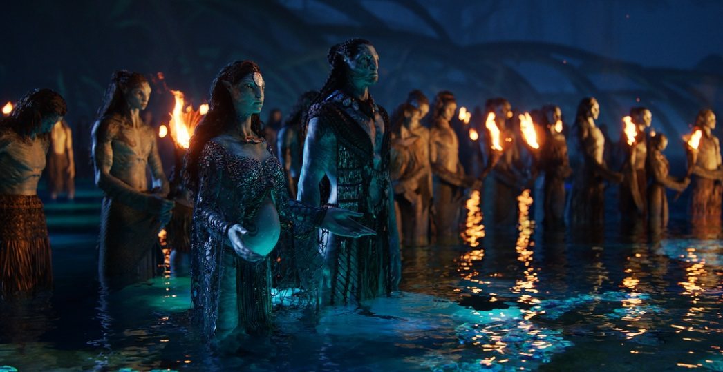 「阿凡達：水之道」等待13年，終於即將在台上映。圖／迪士尼提供