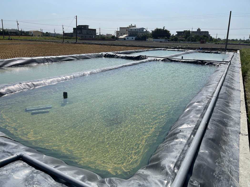 阿布科技施作蓄水池的照片。阿布科技／提供
