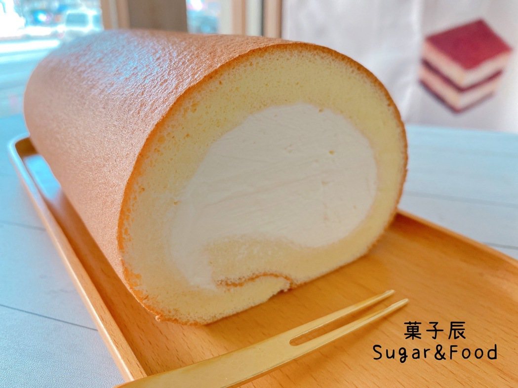 日式生乳捲也是店內最熱門商品之一。菓子辰Sugar&Food/提供