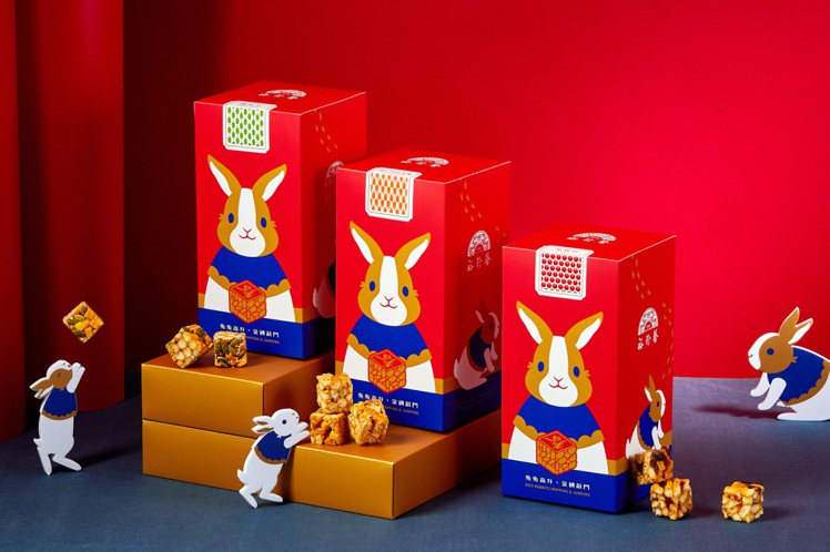 裕珍馨推出兔年春節限定禮盒。圖／裕珍馨提供