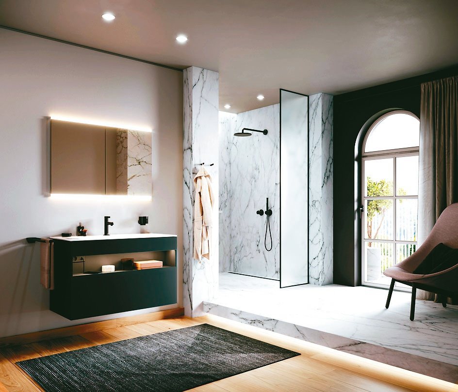 全球最大的衛浴配件和燈鏡櫃製造商KEUCO，推出機能性十足的Stageline浴...