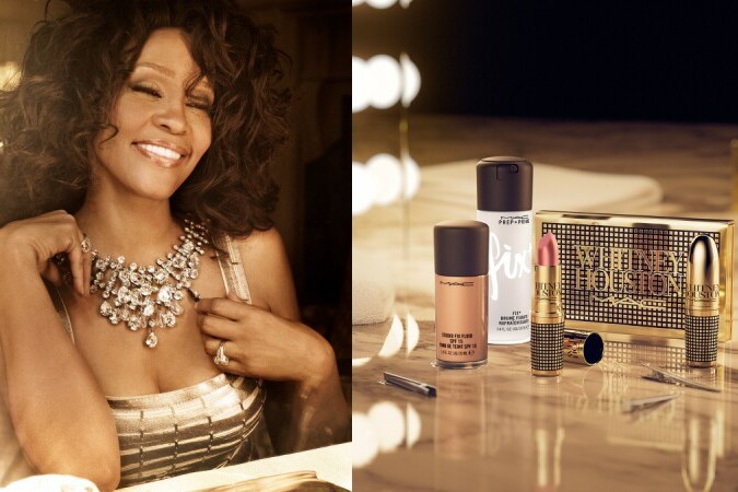 惠妮休斯頓最愛彩妝！<u>M.A.C</u> X Whitney Houston華麗重現傳奇天后80年代爵士復古妝容
