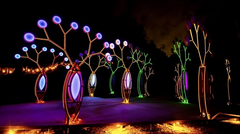 「全台最美」山林燈節龍崎光節「空山祭」訂耶誕夜登場。 圖／文化局提供