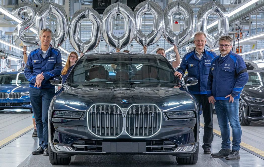 BMW電動車在全球豪華市場獲得佳績。 摘自BMW