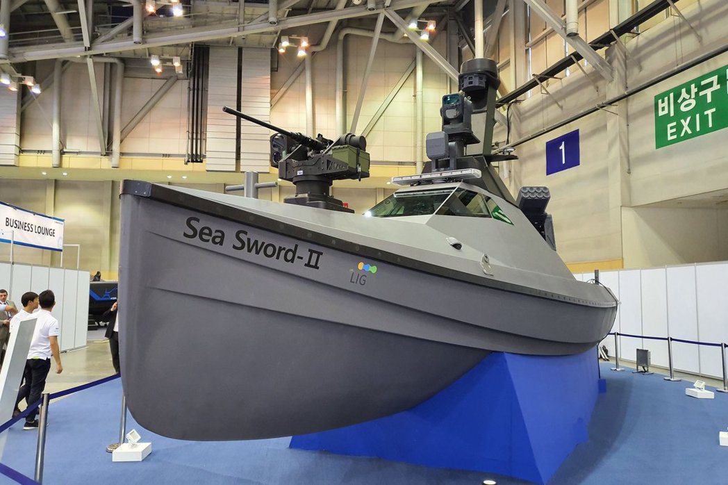 Sea Sword 2無人艇。 圖／取自Korea Defense Blog臉書粉專