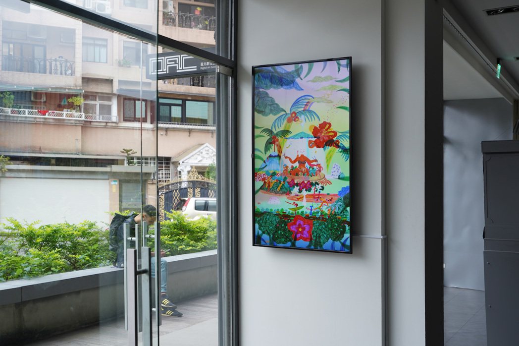 日本藝術家幸洋子作品《逝去的暑假時光》，圖｜臺北數位藝術中心提供