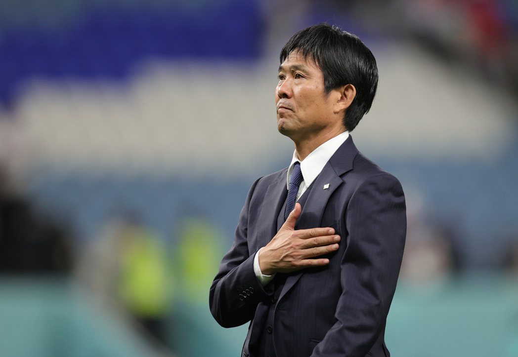 日本足協宣佈與森保一延長兩年合約。 歐新社
