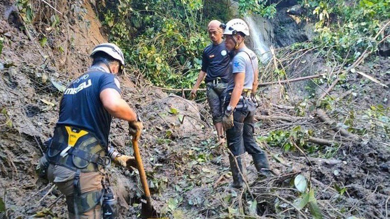 菲國南部一場土石流造成1死3失蹤。法新社