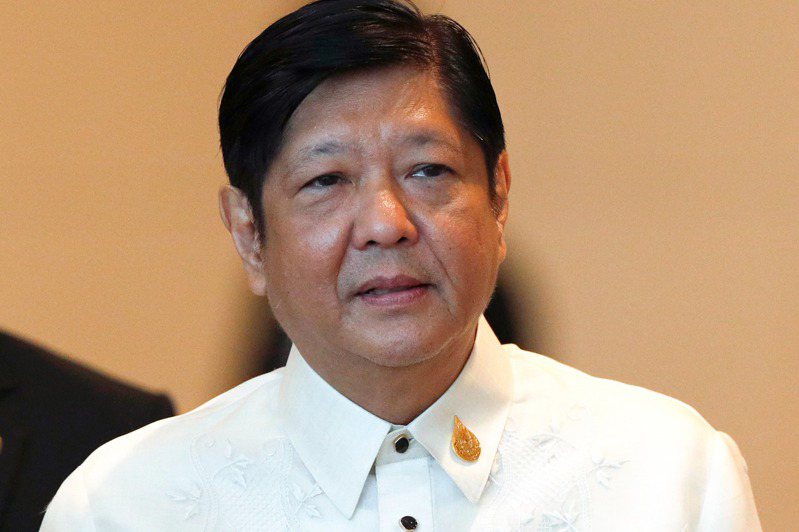 菲律宾总统小马可仕（Ferdinand Marcos Jr.）。美联社(photo:UDN)