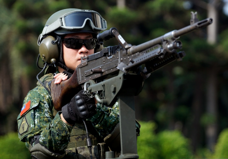 國防部有意在年底前拍板兵役恢復一年，以因應台灣日漸緊張的戰略環境。陳之俊攝