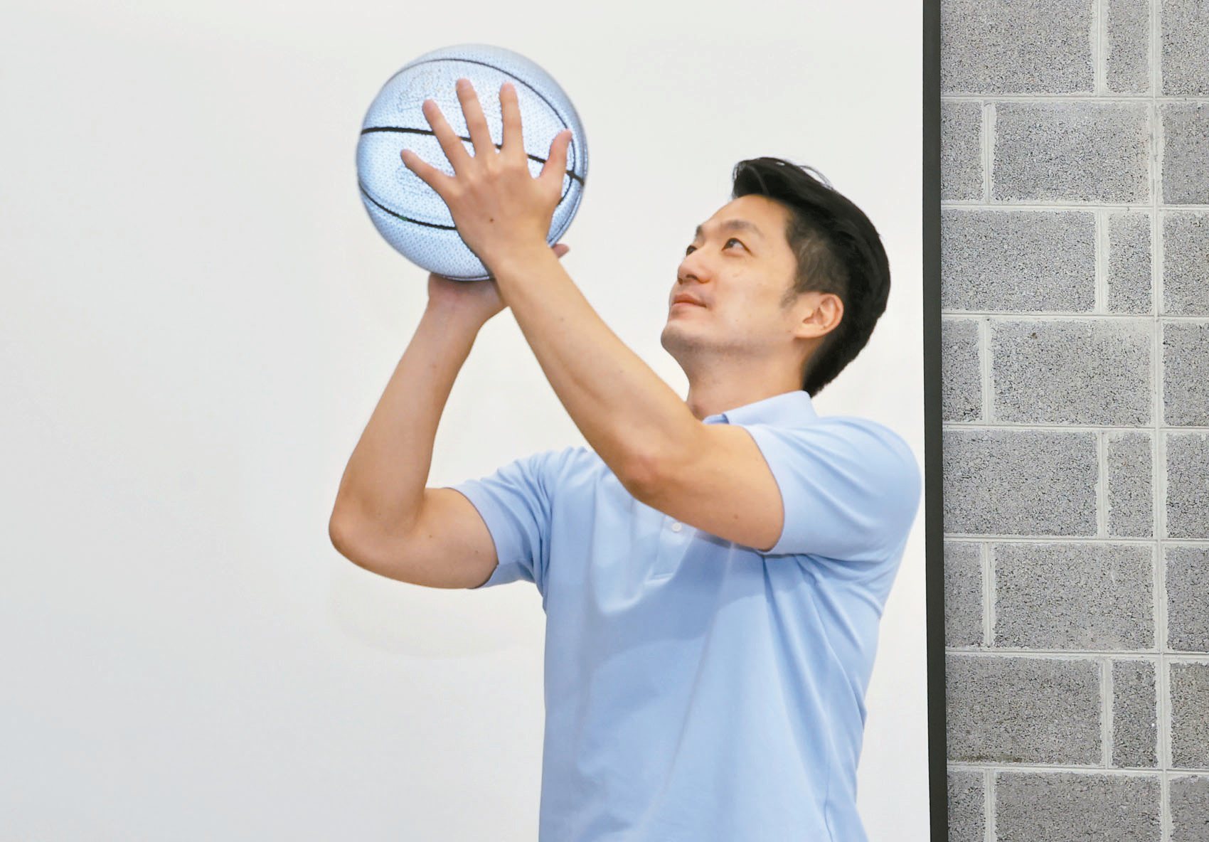 台北市長蔣萬安國中時期是「運動小將」，籃球是他最愛的運動項目之一。記者許正宏/攝影