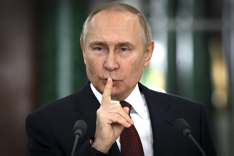美國智庫卡內基國際和平基金會高級研究員魯默認為，俄羅斯總統普亭（圖）會不惜代價打到底。美聯社