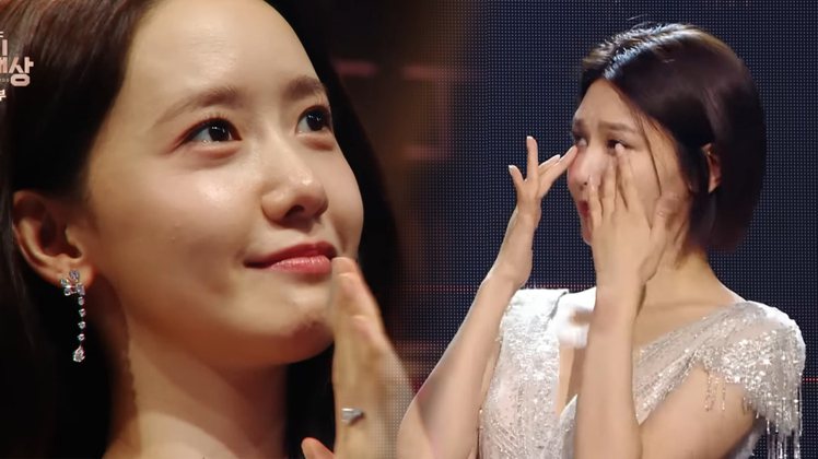 秀英、潤娥互為對方奪獎而「落淚」。 圖／擷自MBCdrama YouTube