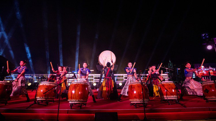 「激鼓」的鼓手帶來充滿活力的演出。圖／香港旅遊發展局提供