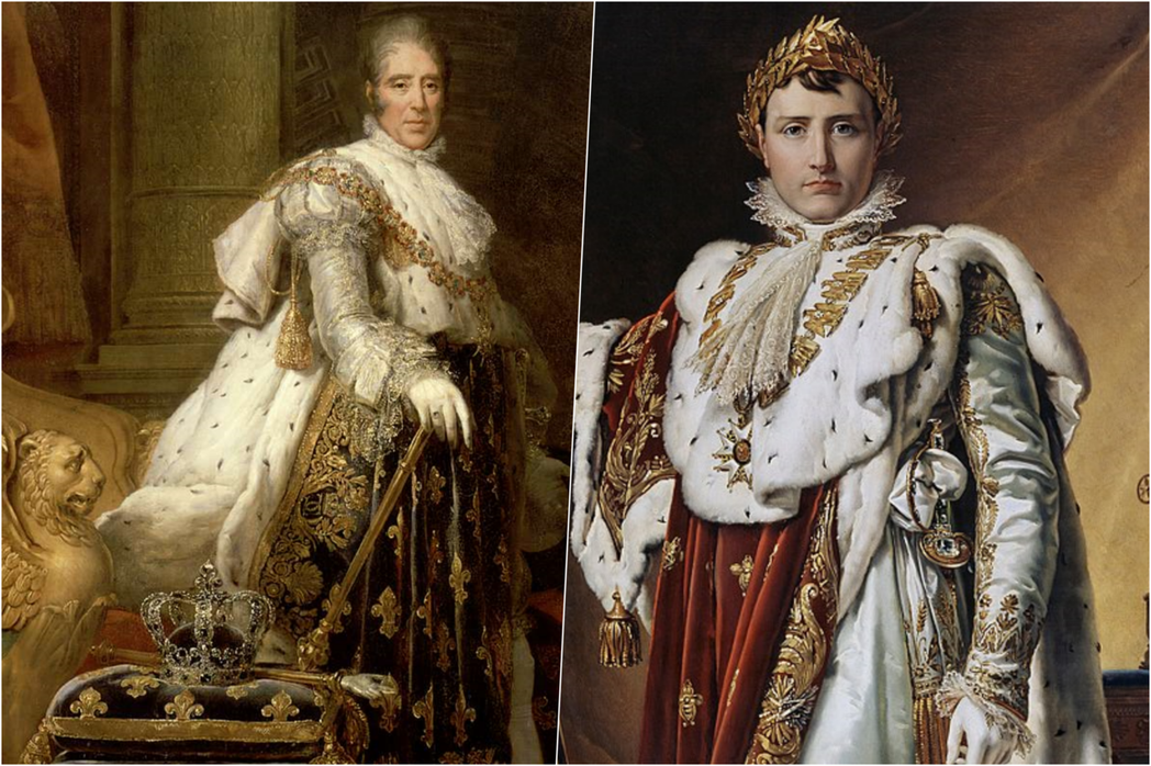 路易十五在1722年的登基典禮上，將攝政王鑽石鑲在皇冠裡；1804年拿破崙將它鑲...
