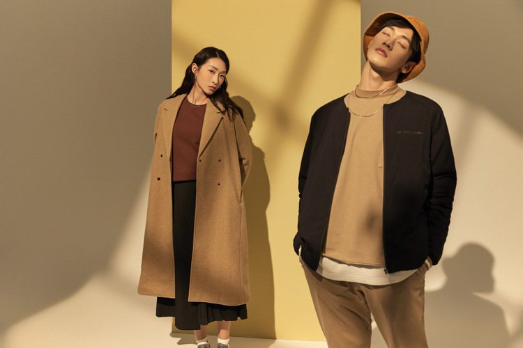 NB GREY形象總店引進日本設計團隊操刀的MET24系列早春服飾，透過機能面料揉合日式簡約剪裁，是最佳城市穿搭選擇。圖／New Balance提供
