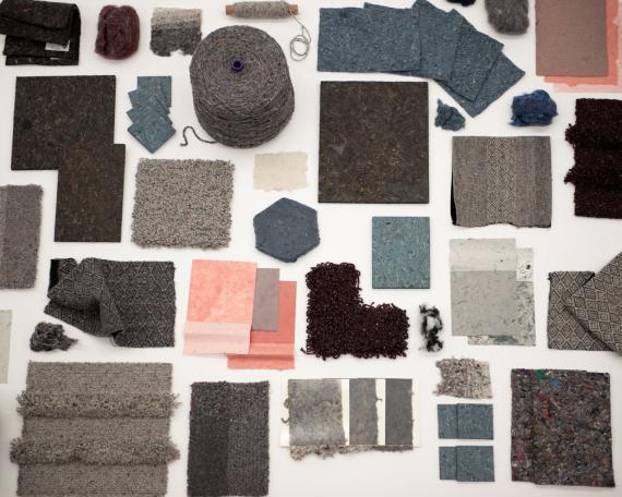 Texaid與大學研究中心合作，升級回收製成隔音版、地毯等 （圖片來源： <a ...