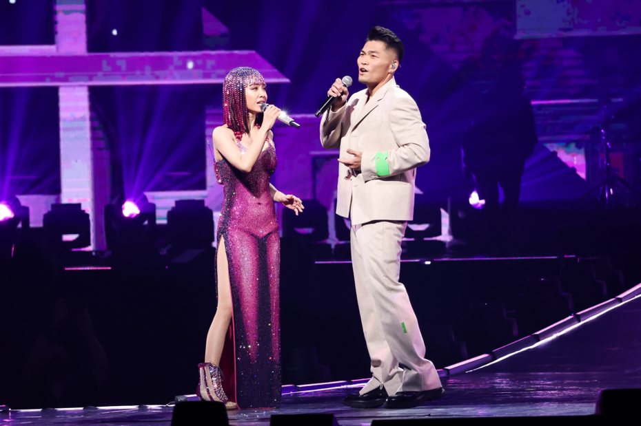 蔡依林（左）邀請李玖哲擔任6日演唱會嘉賓。記者吳致碩／攝影