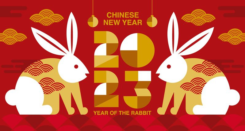 2023歡迎兔年到來，農曆春節口說吉祥話，不僅可以為對方增添喜氣，也能為自己增加好兆頭。圖／Ingimage