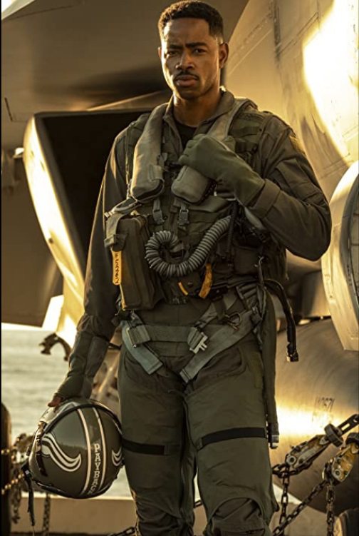 傑艾利斯在「捍衛戰士：獨行俠」扮飛官。圖／摘自imdb