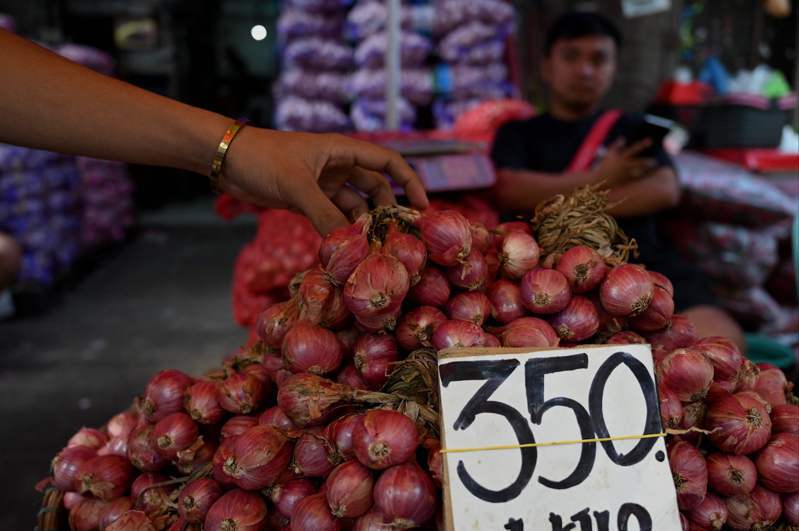 洋葱在菲律宾突然奇货可居。（法新社）(photo:UDN)