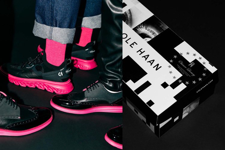 潮牌PHANTACi跨界與美式鞋履品牌Cole Haan合作，顛覆其經典鞋款，紛...