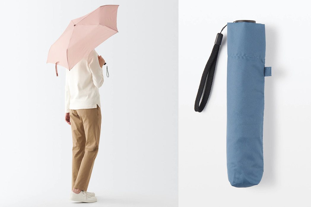 輕量折傘新顏色，圖｜無印良品提供