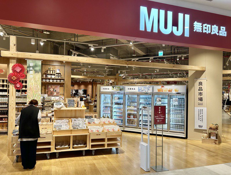 MUJI無印良品LaLaport台中店規劃台中最大45坪的「良品市場」。記者宋健生/攝影