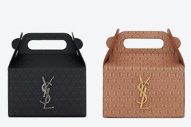 外帶餐盒、紙袋也能變成包？YSL全新包款登場！經典logo、老花通通爬上速食包裝上！