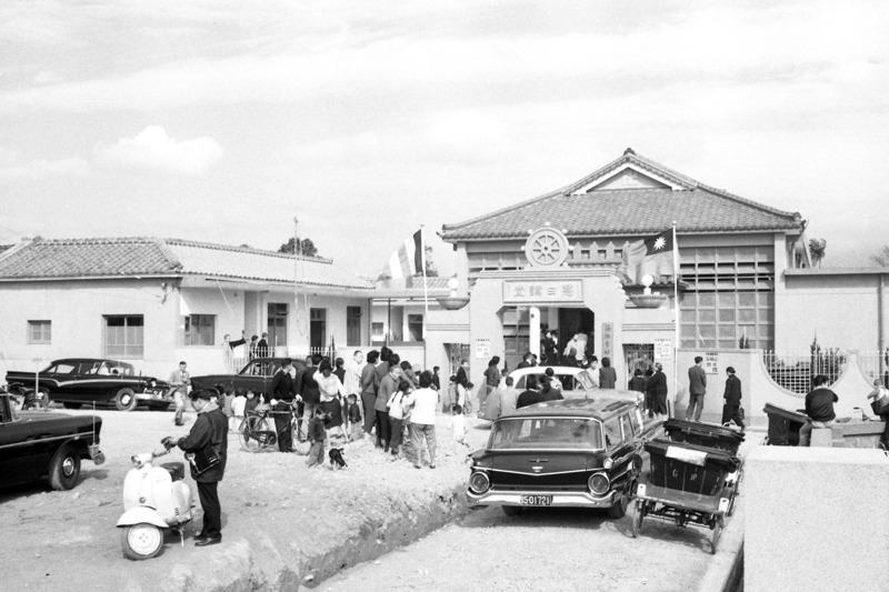 1961年1月22日，台北市新建佛教慧日講堂舉行落成典禮。圖／聯合報系資料照片