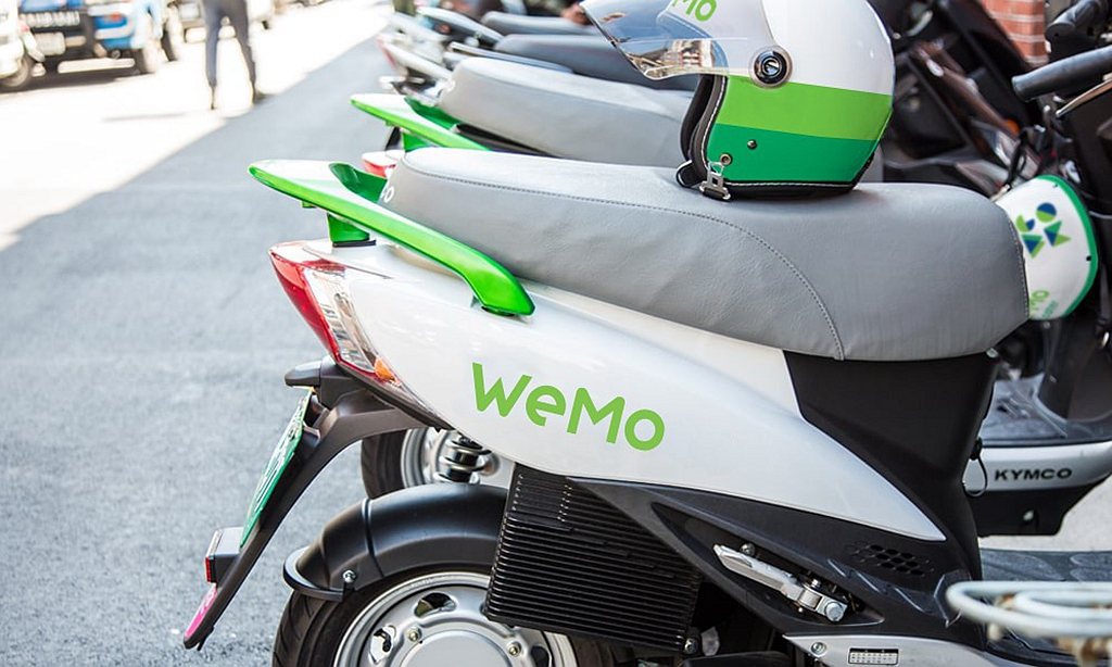 百萬用戶騎WeMo走春，雙城跨區騎WeMo，還可抽一日免費騎。 圖／WeMo提供