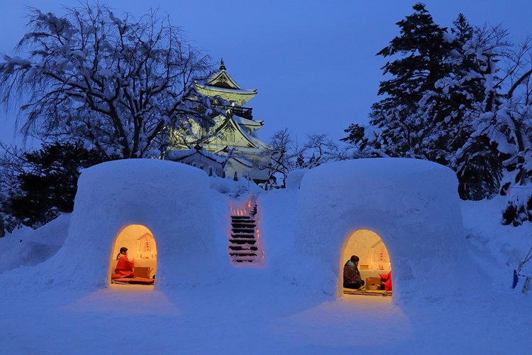 橫手雪祭。圖／JR東日本提供