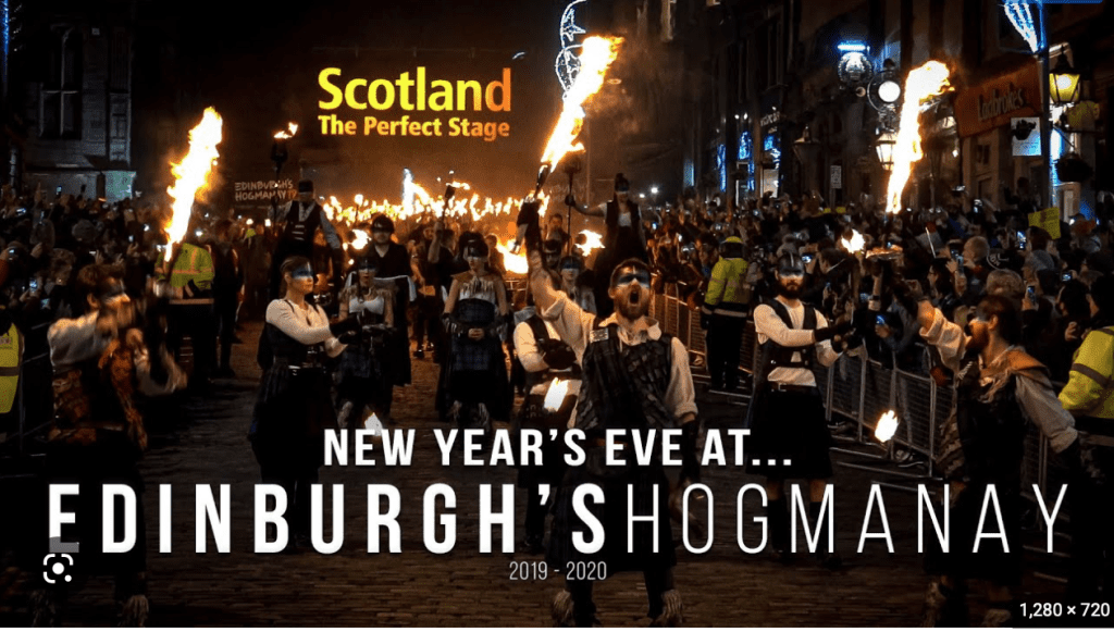 Edinburgh Hogmanay（取材YT）
